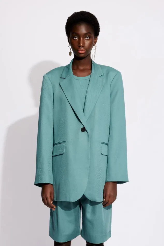 Bridget 8211 Sagebrush Green Women Won Hundred Coats Jackets and Blazers