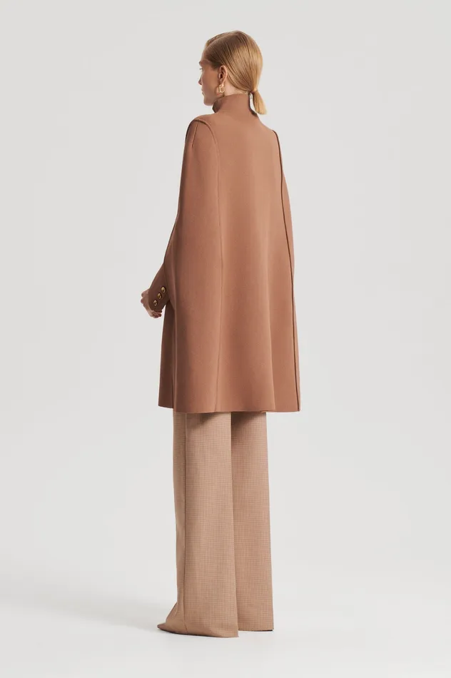 Capes CREPE KNIT CAPE SPICE Scanlan Theodore Women