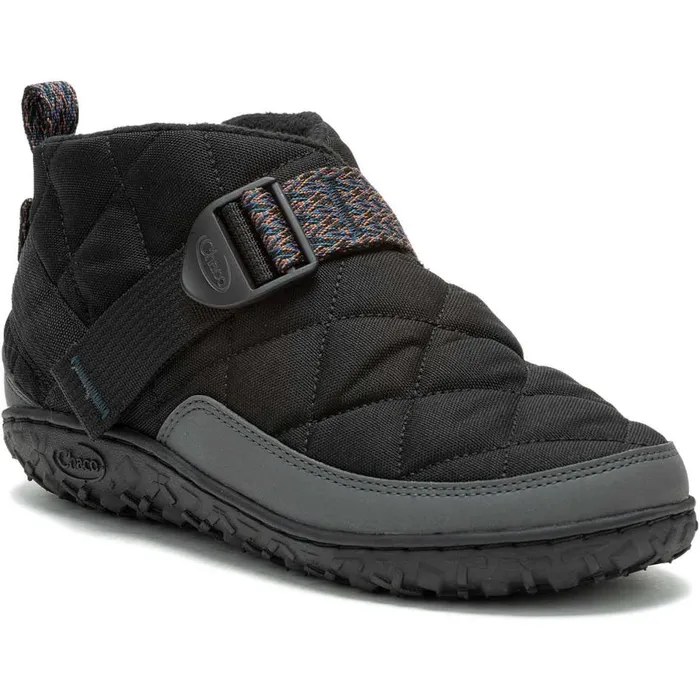 Chaco Ramble Rugged Canvas Shoe Black Graphite Women Boots