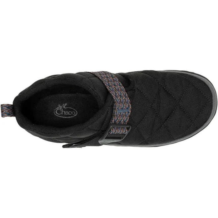 Chaco Ramble Rugged Canvas Shoe Black Graphite Women Boots