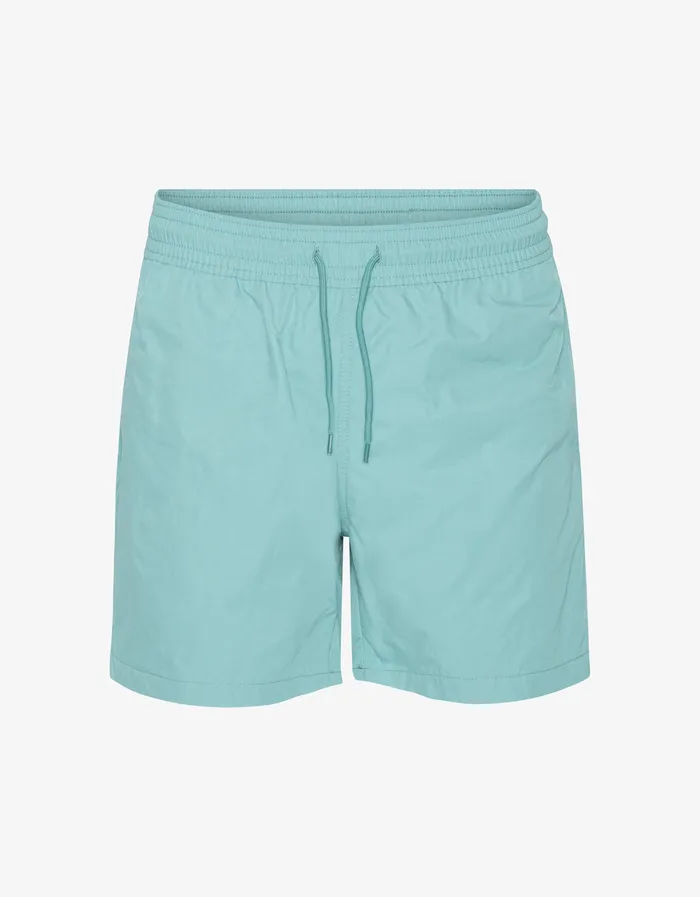 Classic Swim Shorts 8211 Teal Blue Shorts Colorfulstandard Men
