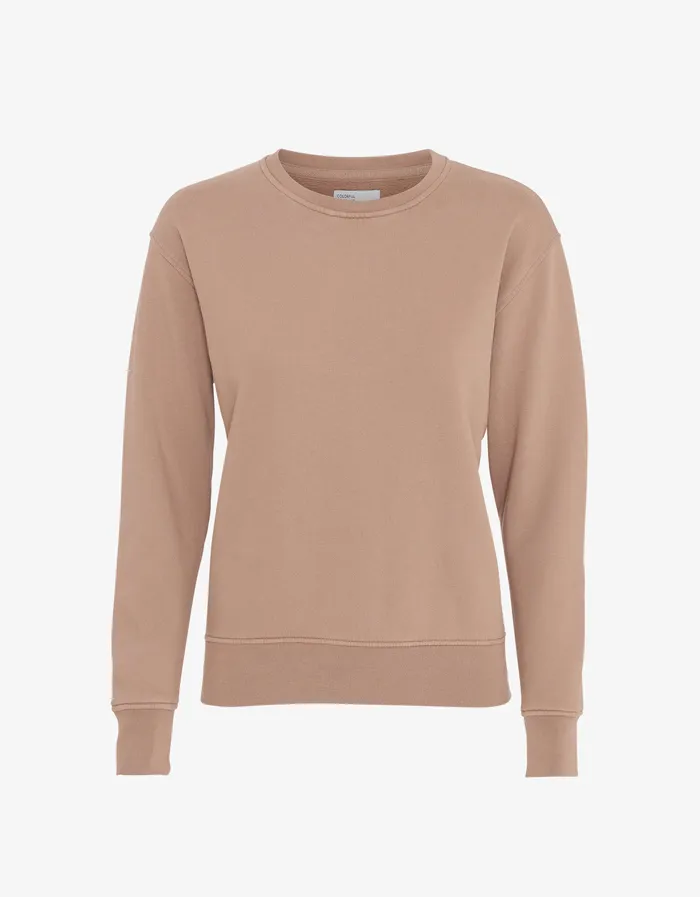 Colorfulstandard Crewneck Sweatshirts Women Women Classic Organic Crew 8211 Honey Beige