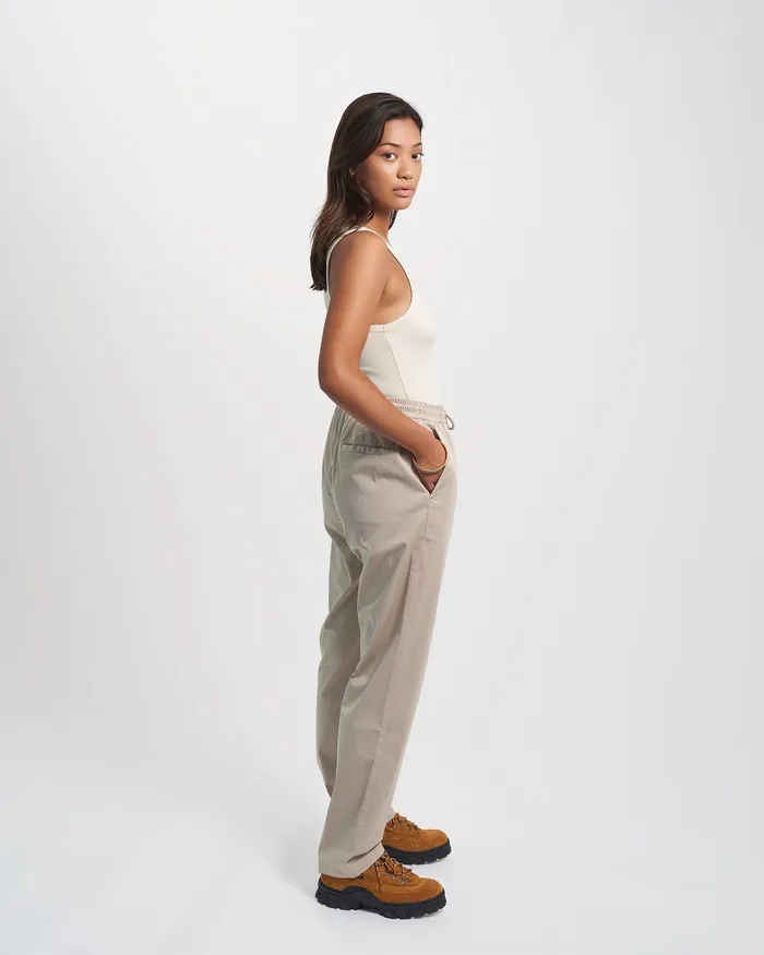 Colorfulstandard Pants Women Organic Twill Pants 8211 Deep Black