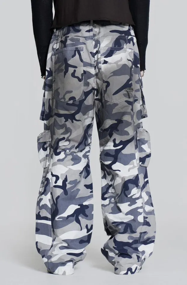 Colossus Jeans Women Jaded London Siberia Camo Cargos
