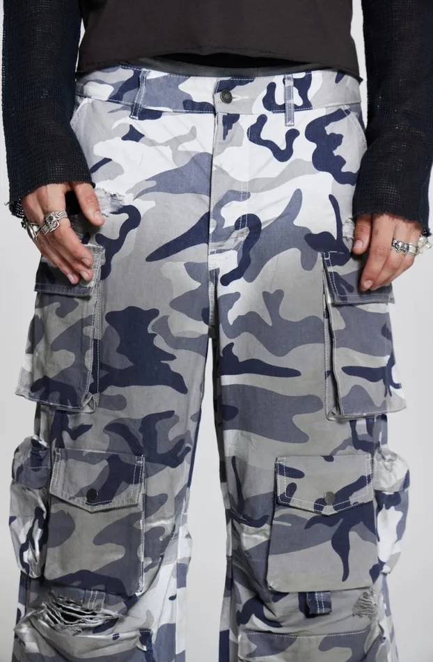 Colossus Jeans Women Jaded London Siberia Camo Cargos