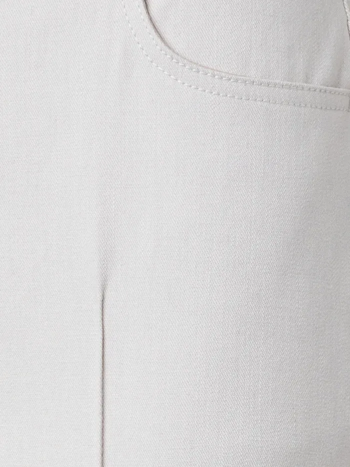 Cotton Stretch Denim Bootcut Pants Greige Women Akris Pants
