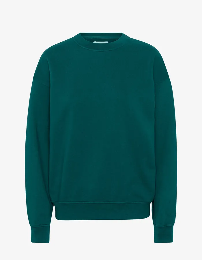 Crewneck Sweatshirts Colorfulstandard Men Organic Oversized Crew 8211 Ocean Green