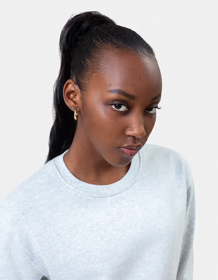 Crewneck Sweatshirts Women Women Classic Organic Crew 8211 Cedar Brown Colorfulstandard