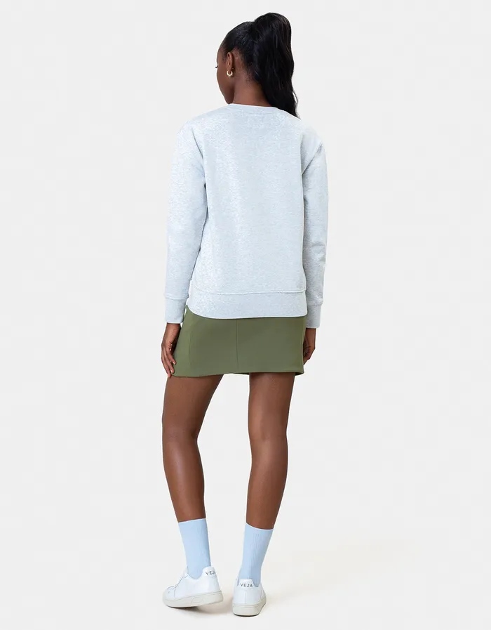 Crewneck Sweatshirts Women Women Classic Organic Crew 8211 Cedar Brown Colorfulstandard