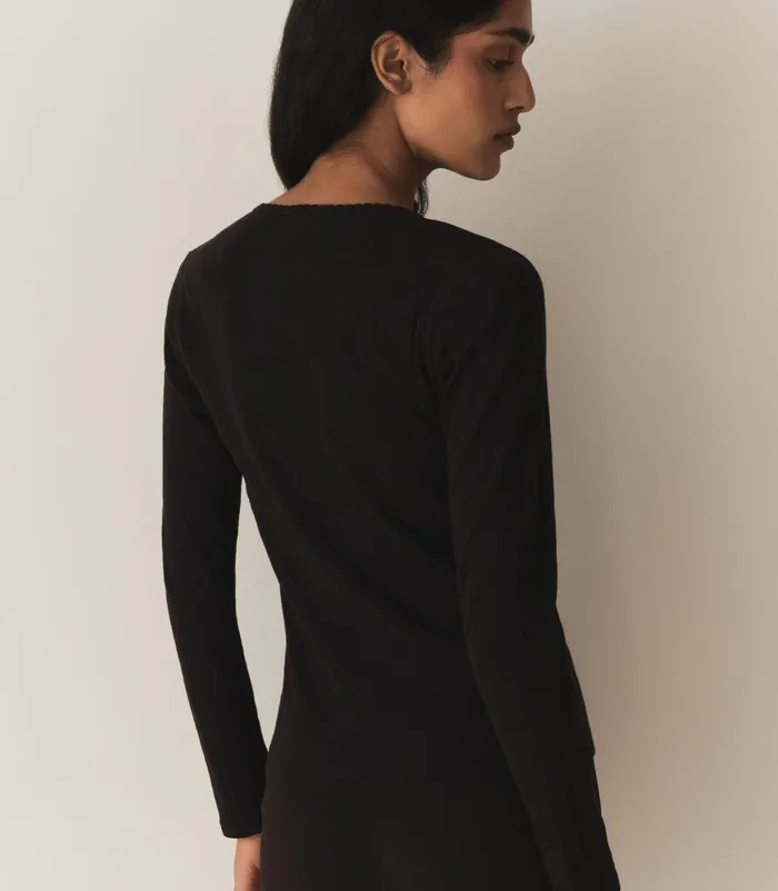 DEN Amelie Tee Black Women Tees