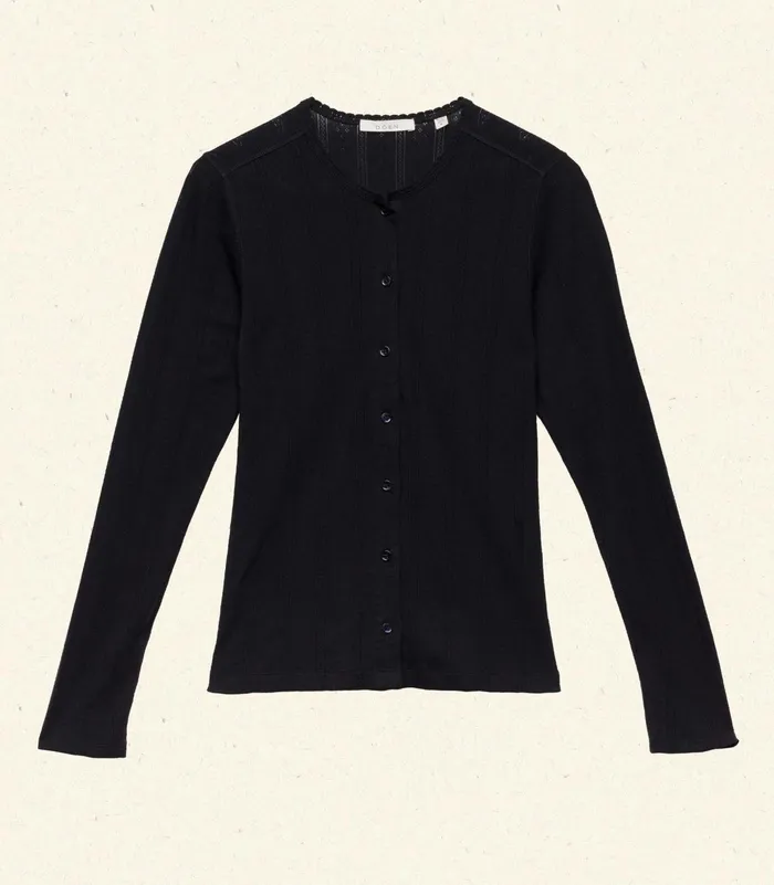 DEN Amelie Tee Black Women Tees