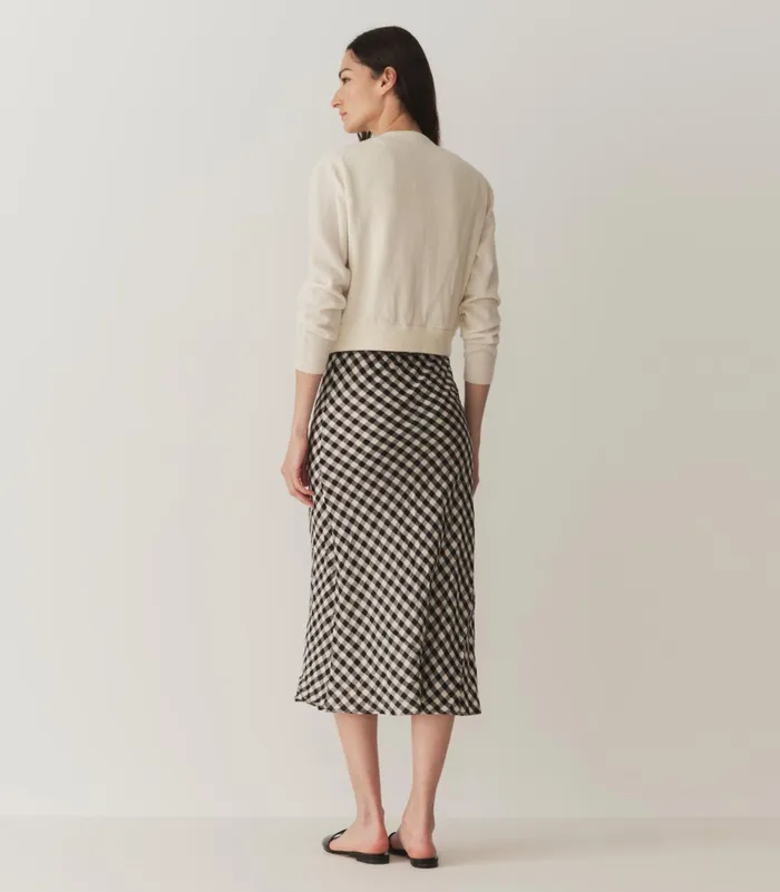 DEN Andrina Cardigan Eggshell Women Knitwear DEN Andrina Cardigan Eggshell Women Knitwear