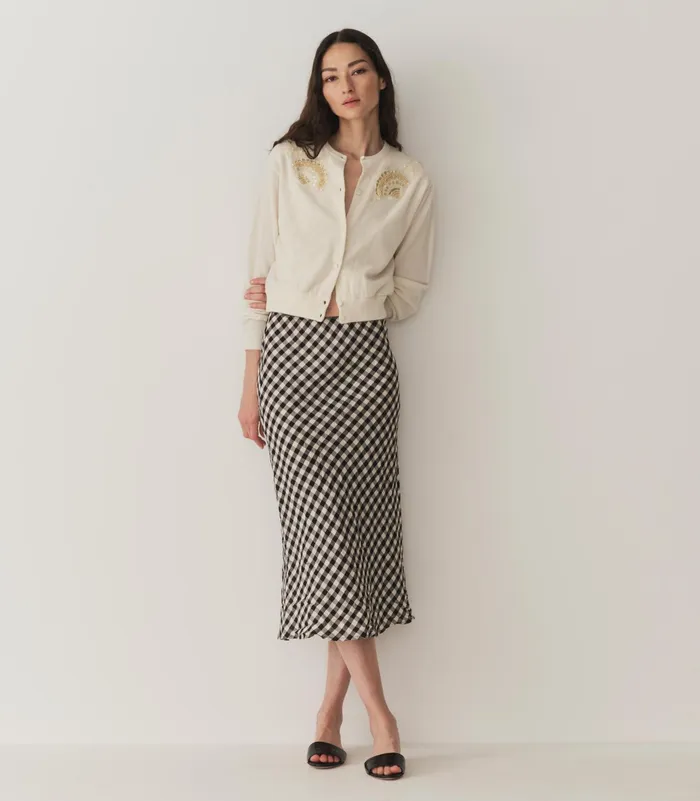 DEN Elowen Skirt Marilyn Gingham Women Skirts DEN Elowen Skirt Marilyn Gingham Women Skirts