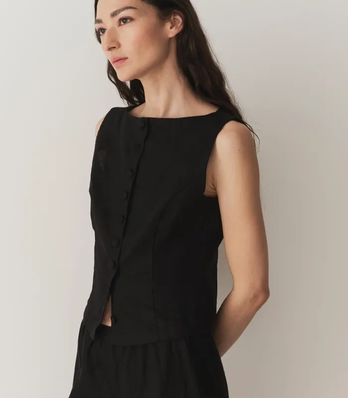 DEN Hayden Top Black Women Tops