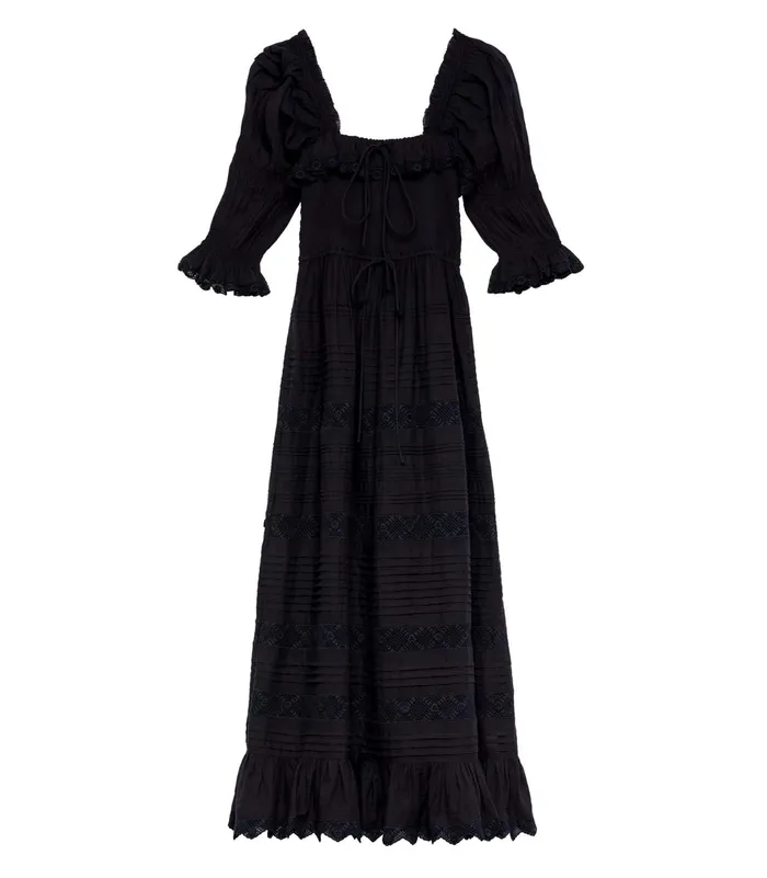 DEN Izabal Dress Navy Women Dresses