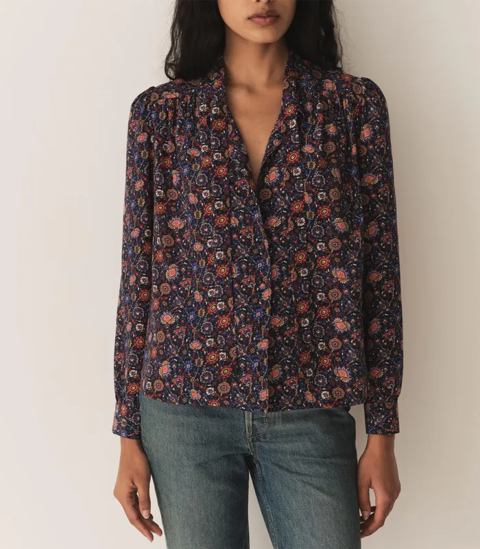DEN Josseline Top Midnight Riviera Medallion Women Tops