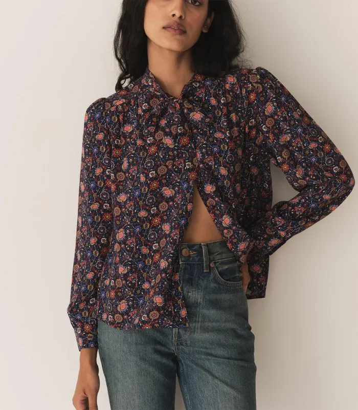 DEN Josseline Top Midnight Riviera Medallion Women Tops