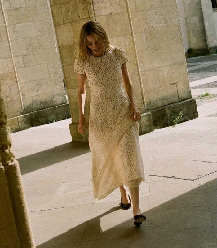 DEN Katarina Dress Mother Of Pearl Women Dresses