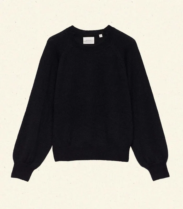 DEN Marsena Sweater Black Women Knitwear DEN Marsena Sweater Black Women Knitwear