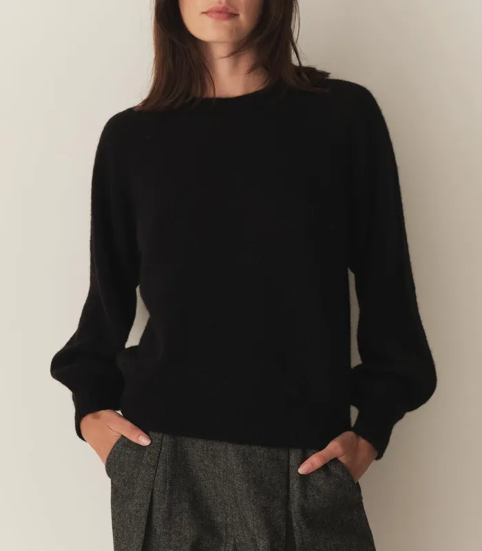 DEN Marsena Sweater Black Women Knitwear DEN Marsena Sweater Black Women Knitwear