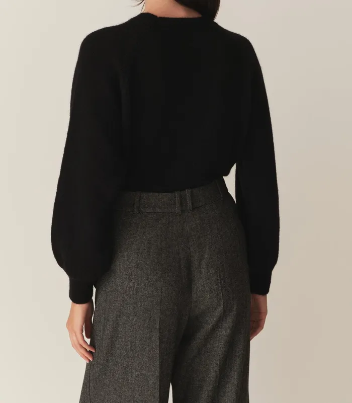 DEN Marsena Sweater Black Women Knitwear DEN Marsena Sweater Black Women Knitwear