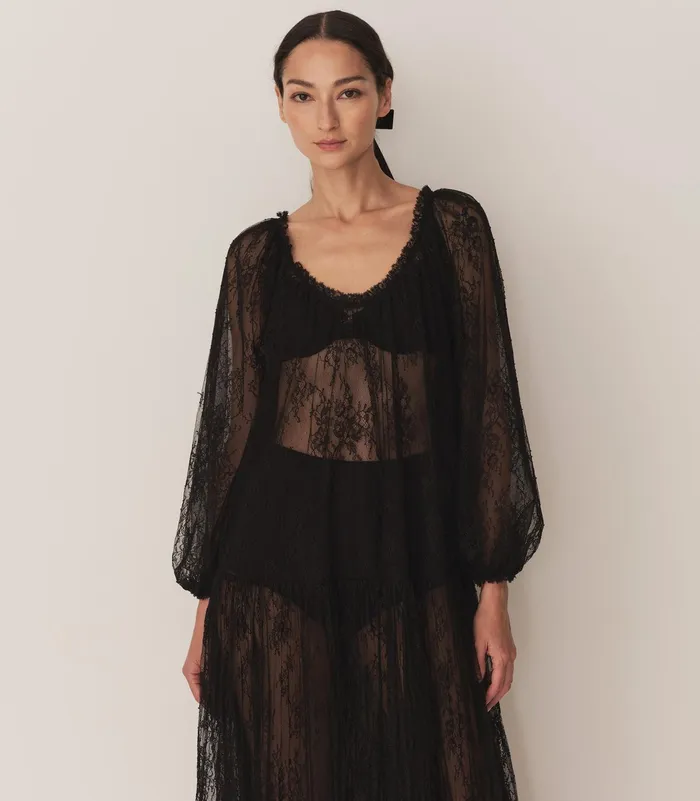 DEN Neveah Dress Black Women Dresses