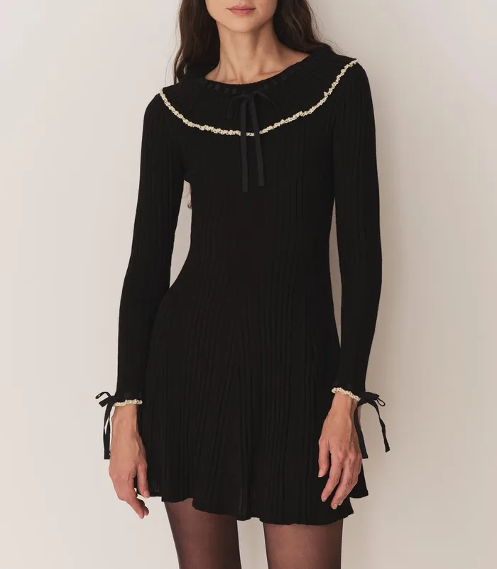 DEN Rafaela Dress Black Women Dresses DEN Rafaela Dress Black Women Dresses