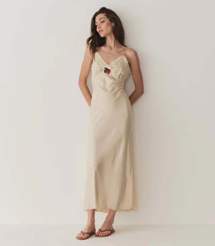 DEN Sandia Dress Mother Of Pearl Women Dresses