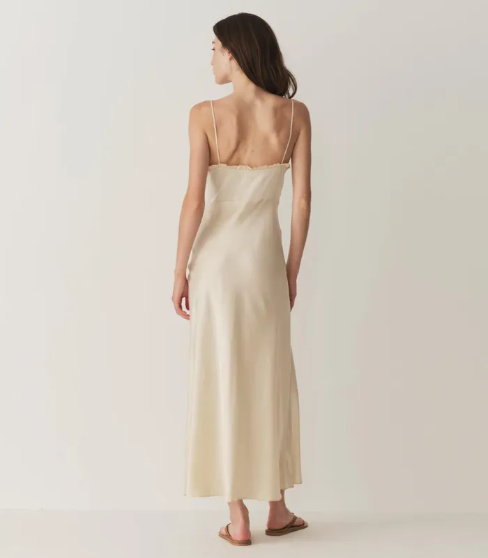 DEN Sandia Dress Mother Of Pearl Women Dresses DEN Sandia Dress Mother Of Pearl Women Dresses