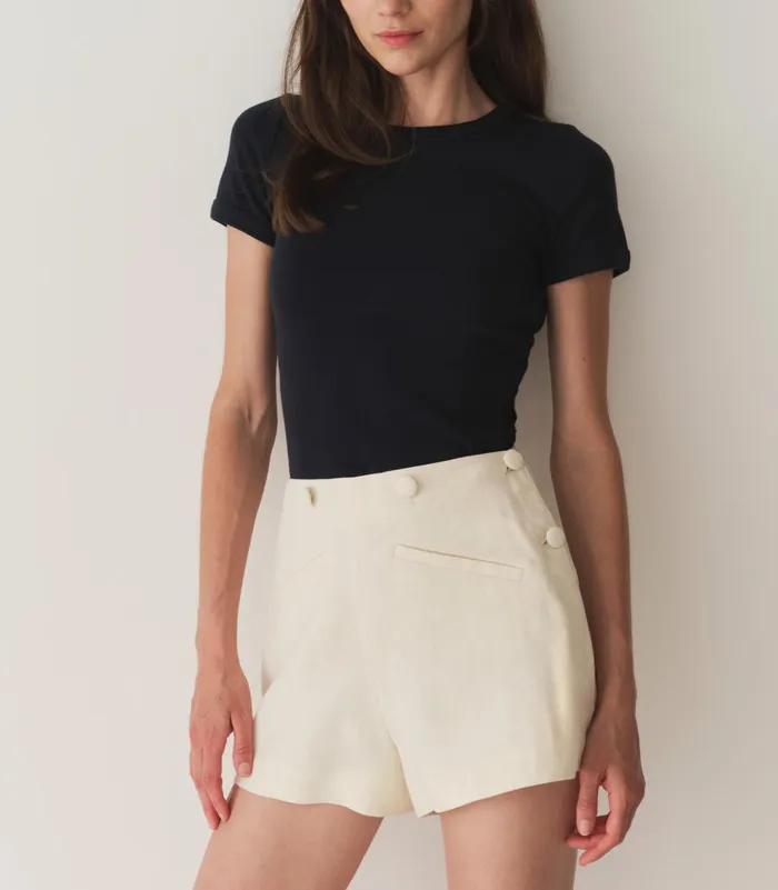 DEN Vivi Tee Navy Women Tees