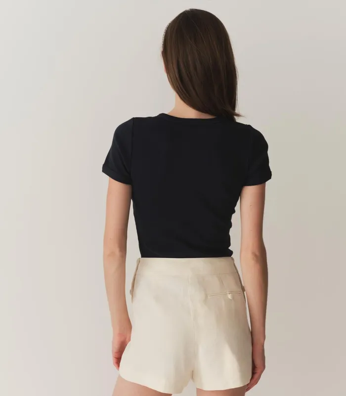 DEN Vivi Tee Navy Women Tees