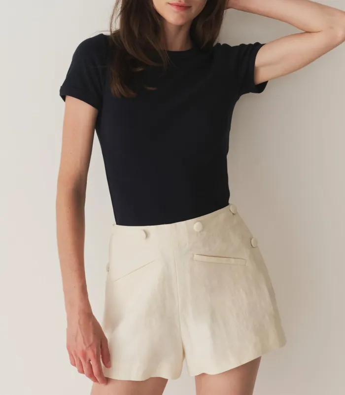 DEN Vivi Tee Navy Women Tees