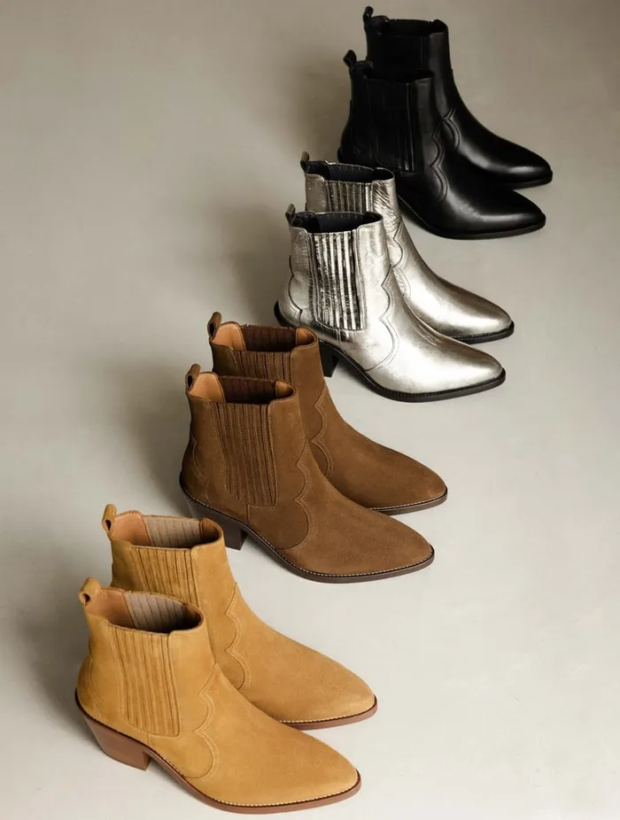Dakota Passion Black Women Bobbies Ankle Boots