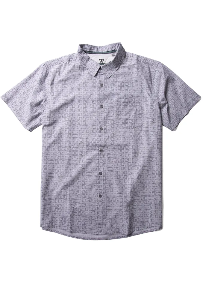 Daybreak Eco Ss Shirt DUSTY LILAC Men Shirts and Flannels Vissla