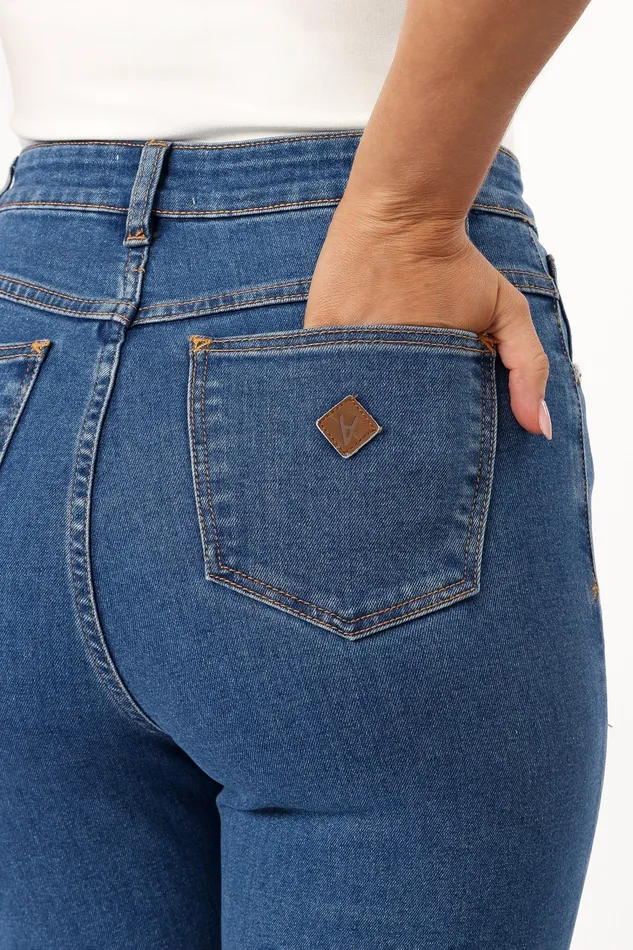 Denim Women Abrand 94 High Slim Jeans 8211 Liliana Mid Blue Liliana Mid Blue petalandpup