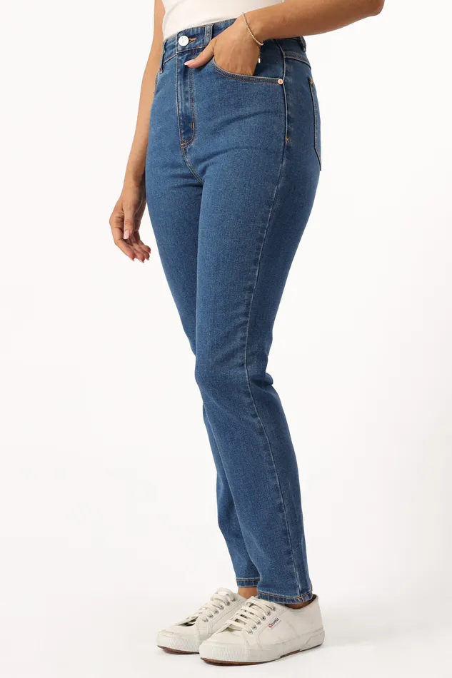 Denim Women Abrand 94 High Slim Jeans 8211 Liliana Mid Blue Liliana Mid Blue petalandpup