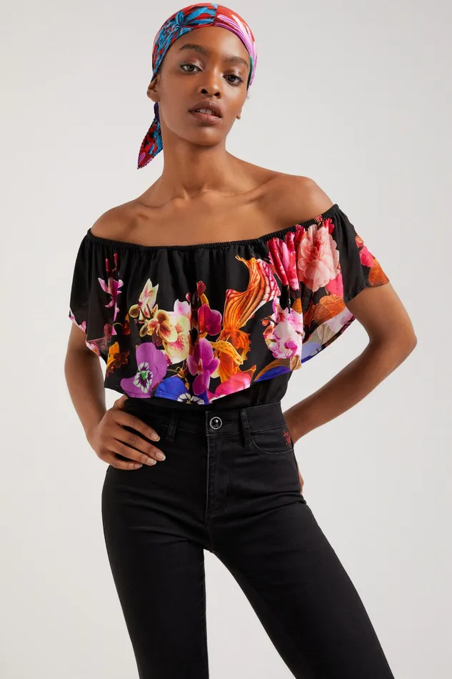 Desigual M Christian Lacroix Bodysuit Women Tops and Shirts