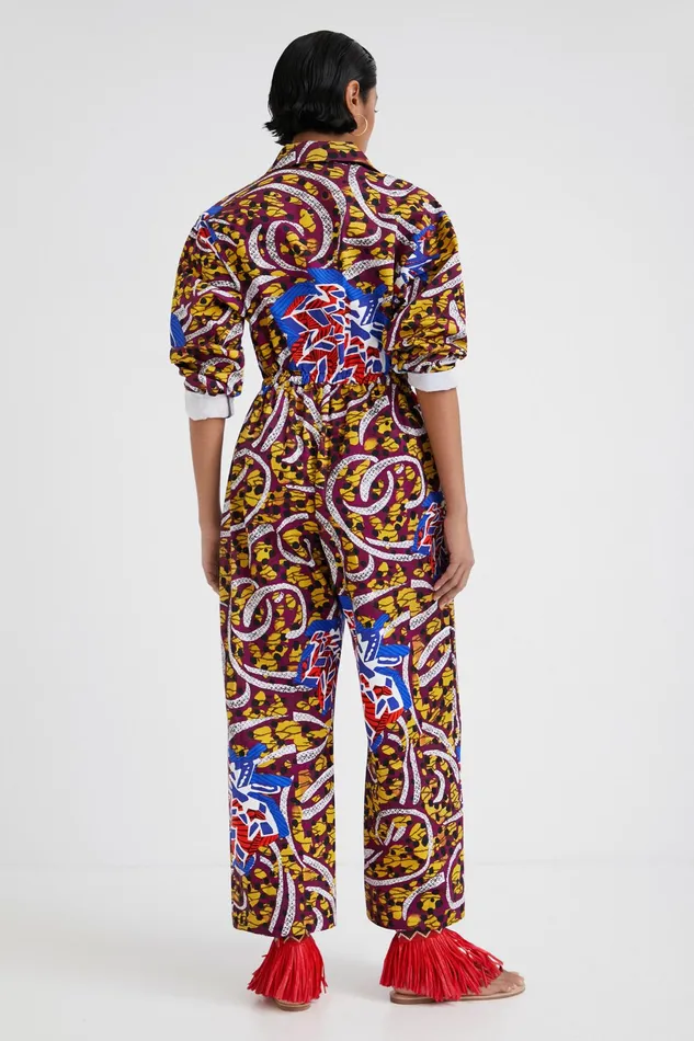 Desigual Stella Jean Long Jumpsuit Women Pants and Leggings