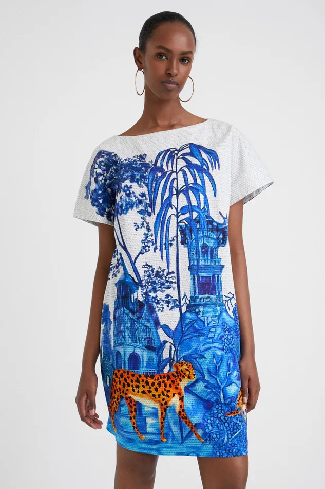 Desigual Stella Jean Short Tunic Women Dresses