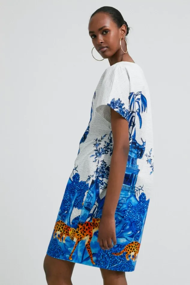 Desigual Stella Jean Short Tunic Women Dresses