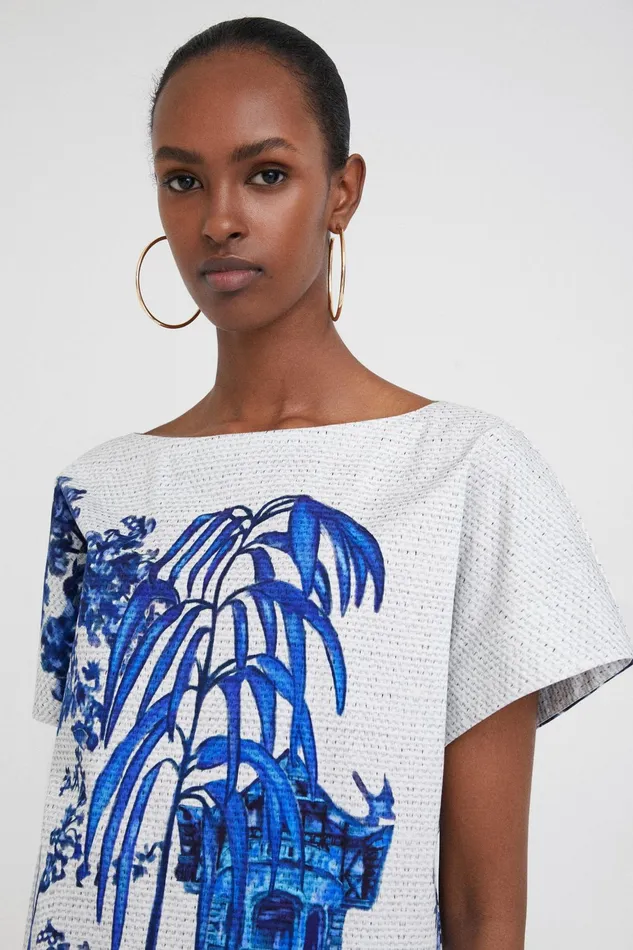 Desigual Stella Jean Short Tunic Women Dresses