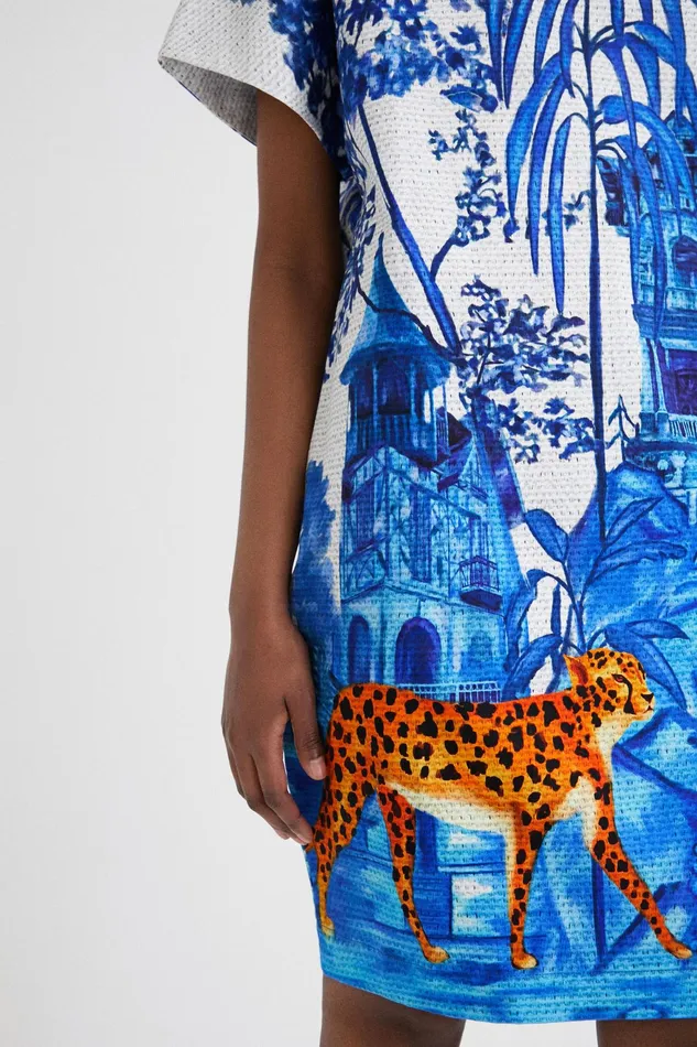 Desigual Stella Jean Short Tunic Women Dresses