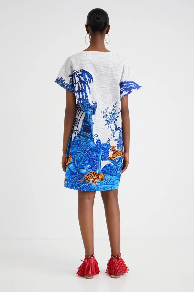 Desigual Stella Jean Short Tunic Women Dresses