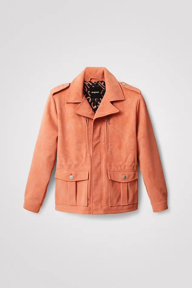 Desigual Straight Multipocket Jacket Women Jackets