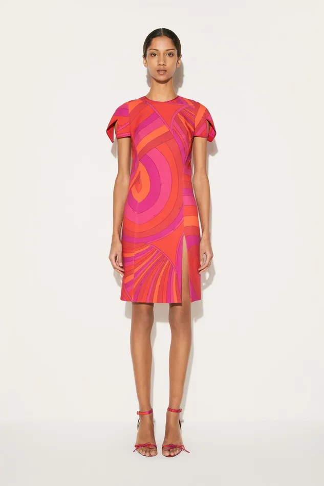 Dresses Women PUCCI IridePrint Midi Dress