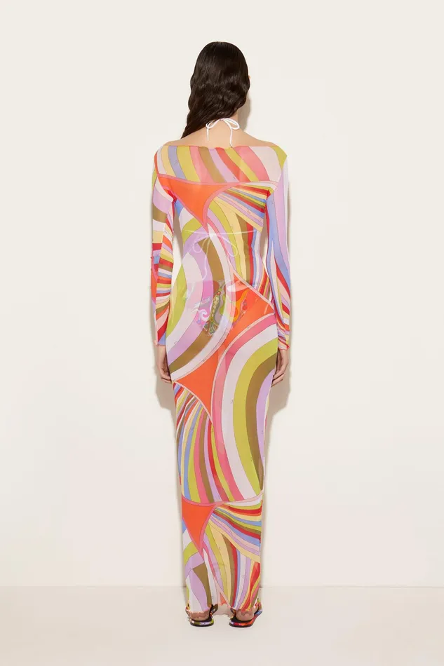 Dresses Women PUCCI IridePrint Tulle Dress
