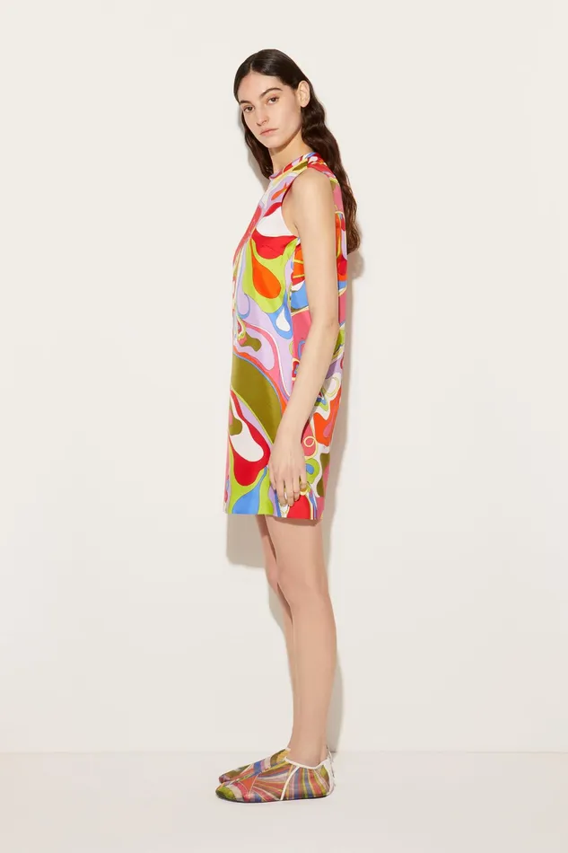Dresses Women PUCCI OrchideePrint SilkTwill Dress