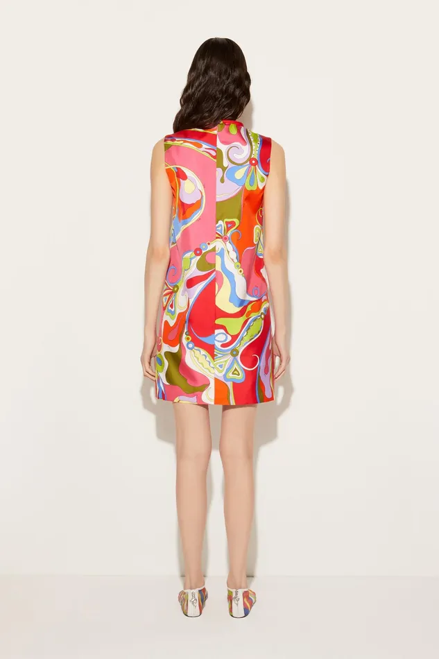 Dresses Women PUCCI OrchideePrint SilkTwill Dress