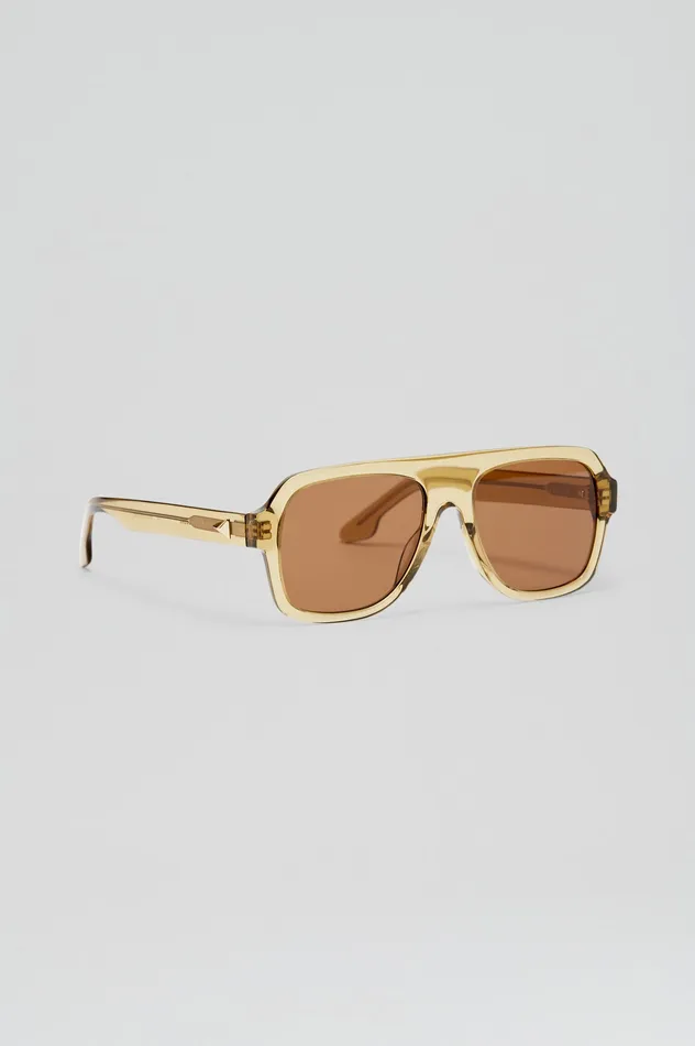 Eyewear ST FLAT TOP AVIATOR SUNGLASSES SAHARA 8211 Scanlan Theodore Women
