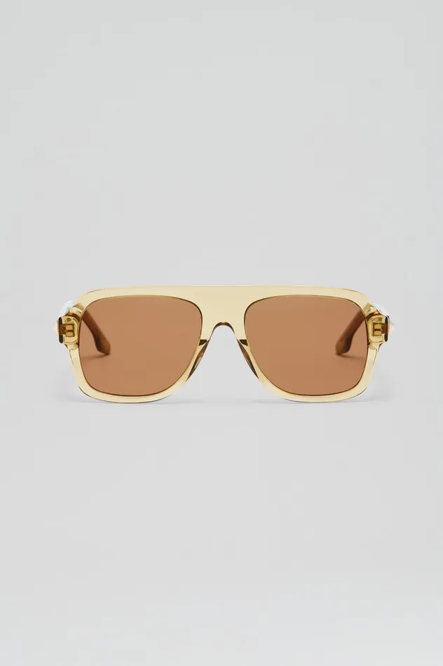 Eyewear ST FLAT TOP AVIATOR SUNGLASSES SAHARA 8211 Scanlan Theodore Women